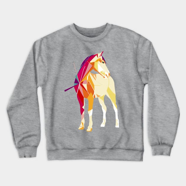 your horse Crewneck Sweatshirt by masslos